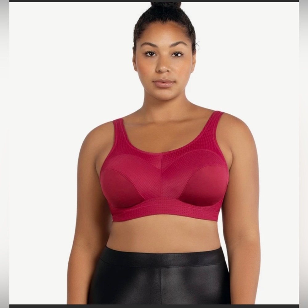 Parfait ENERGY SPORTS BRA - RUMBA RED W CHERRY NWT